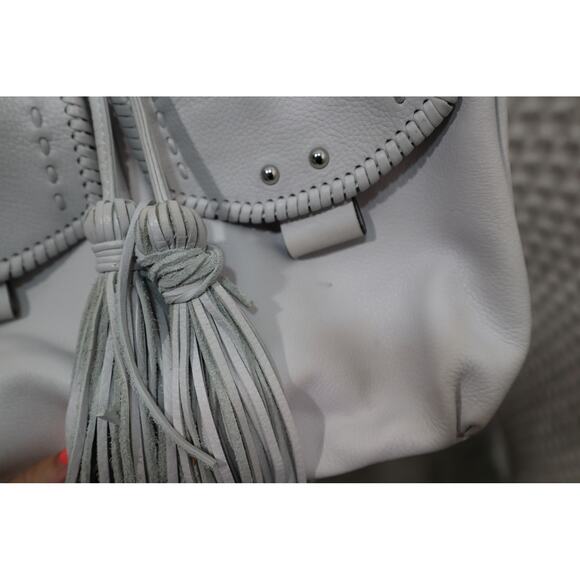 Aimee Kestenberg Leather Bucket Crossbody Bag Fly With Me Cloud - Picture 3 of 10